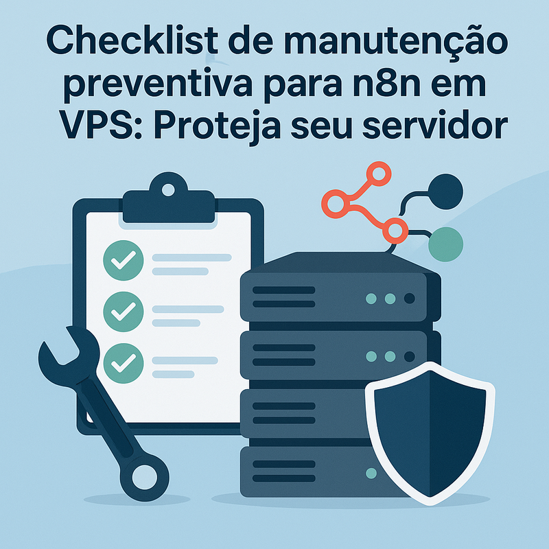 Uma imagem sobre Checklist de manutenção preventiva para n8n em VPS