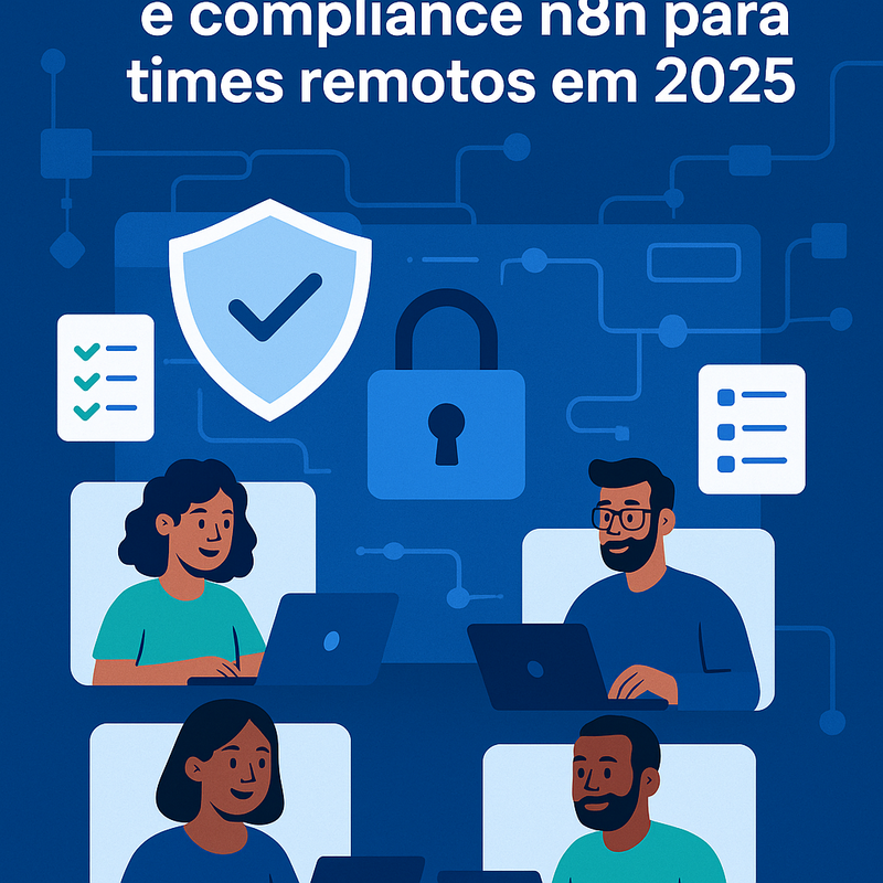 Uma imagem sobre Checklist de segurança e compliance n8n para times remotos