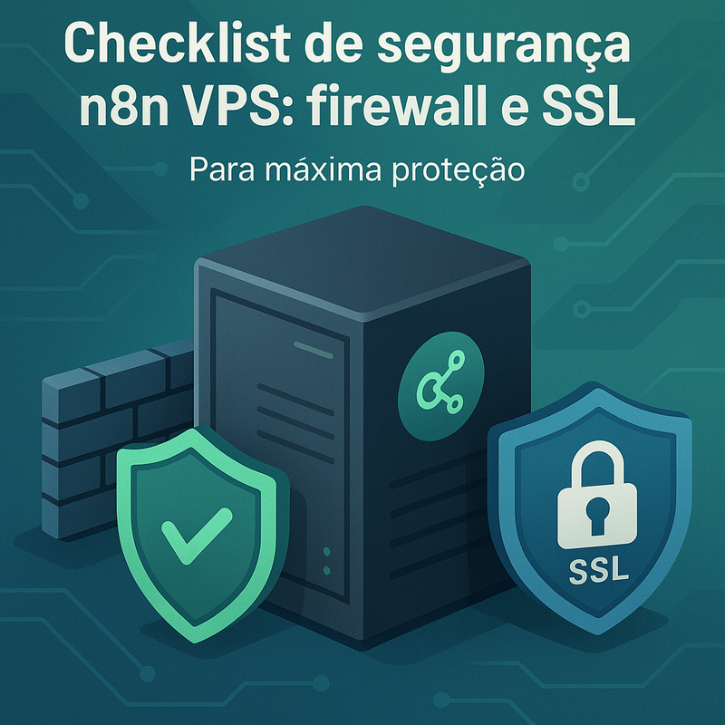Uma imagem sobre Checklist de segurança n8n VPS firewall SSL protegido