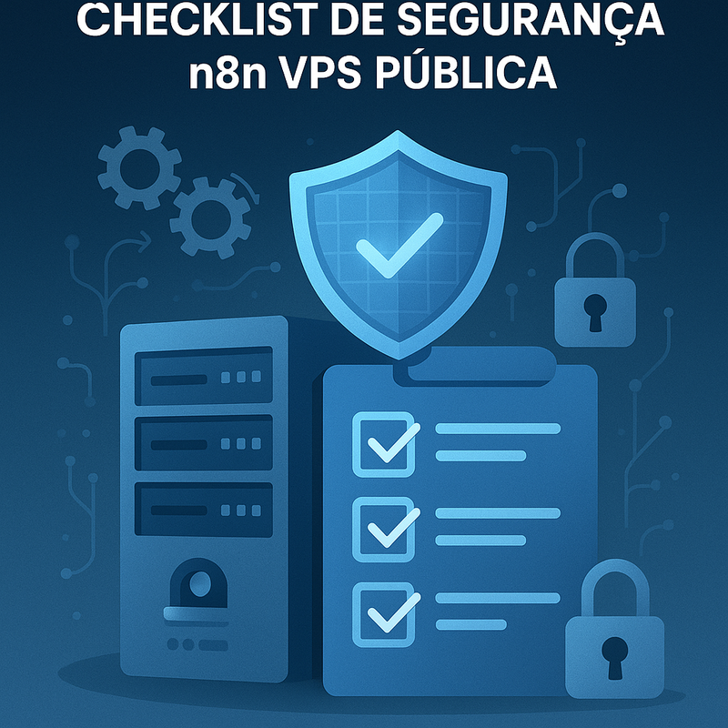Uma imagem sobre Checklist segurança n8n VPS pública: guia completo