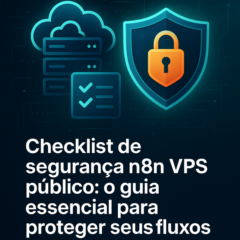 Uma imagem sobre Checklist de segurança n8n VPS público: guia completo