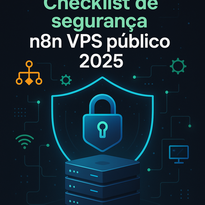 Uma imagem sobre Checklist de segurança n8n VPS público 2025