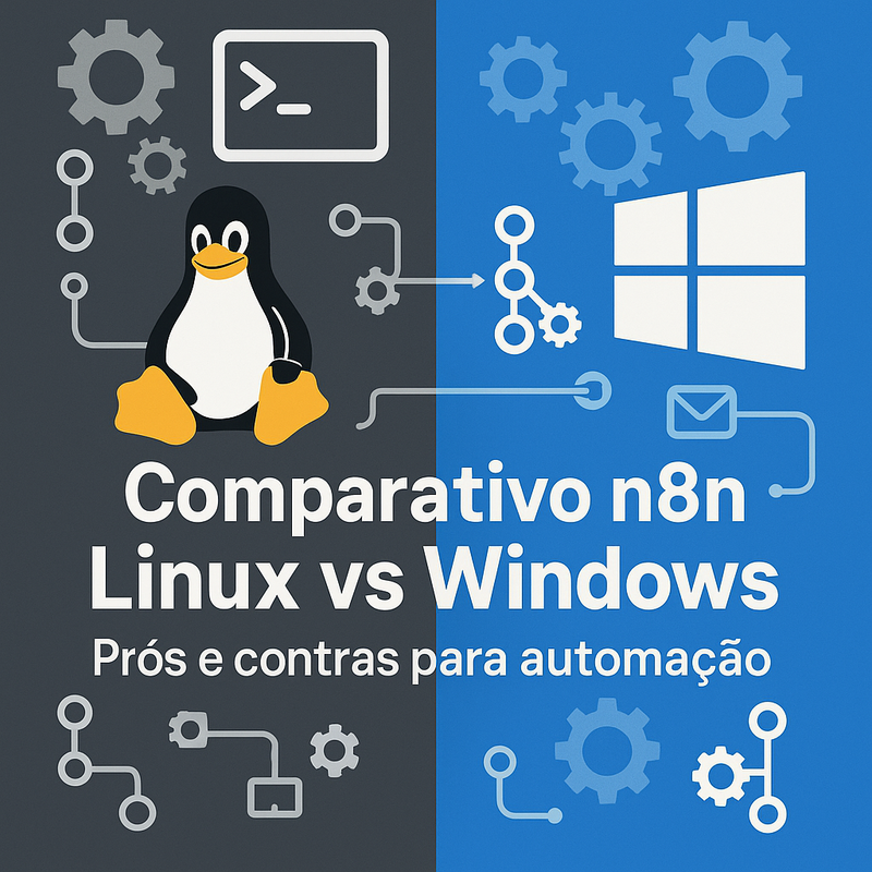 Uma imagem sobre Comparativo n8n VPS Linux vs Windows: prós e contras