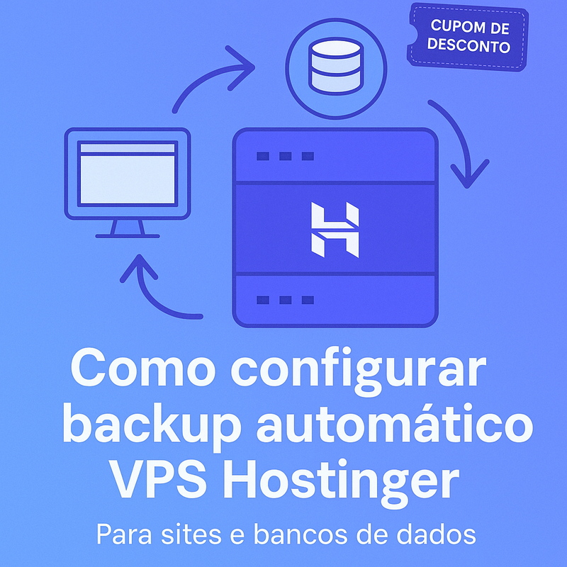 Uma imagem sobre Como configurar backup automático VPS Hostinger