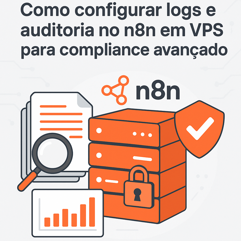 Uma imagem sobre Configurar logs auditoria n8n VPS compliance: guia avançado