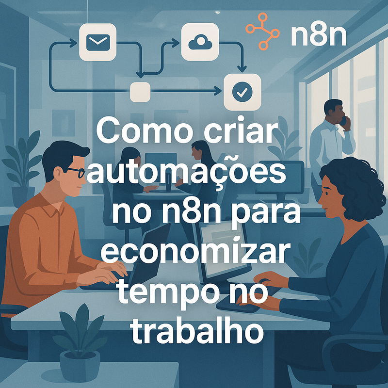 Uma imagem sobre Como criar automações no n8n para economizar tempo