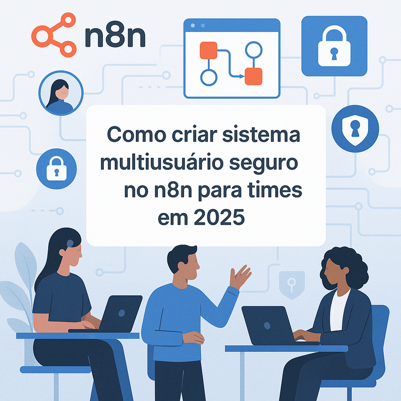 Uma imagem sobre Como criar sistema multiusuário seguro no n8n 2025