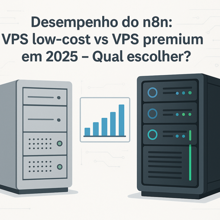 Desempenho do n8n: VPS low-cost vs VPS premium em 2026 – Qual escolher?