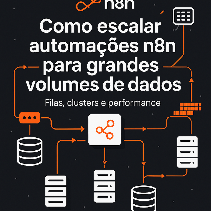 Uma imagem sobre Como escalar automações n8n grandes volumes de dados