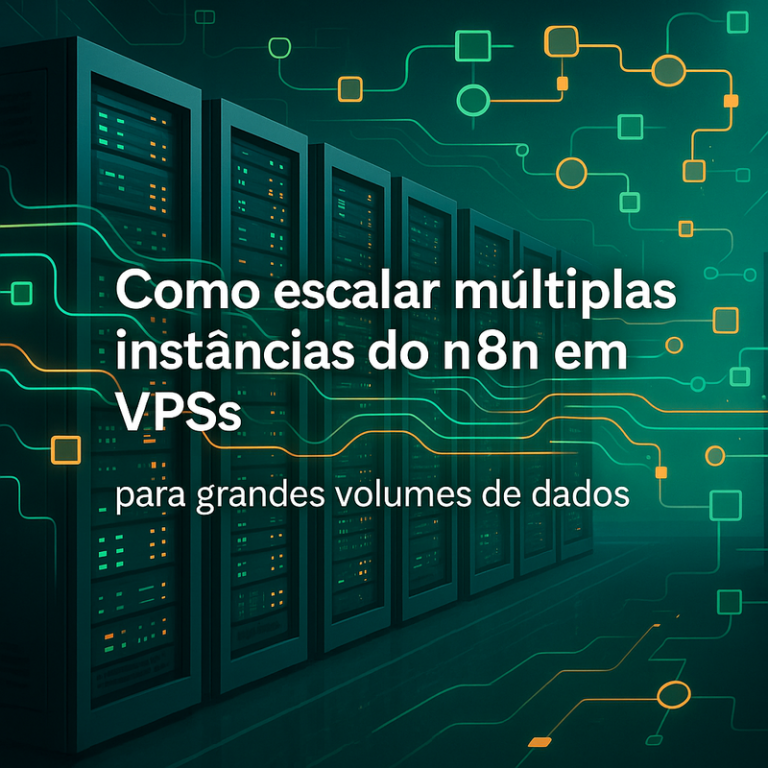 Como escalar múltiplas instâncias do n8n em VPSs para grandes volumes de dados
