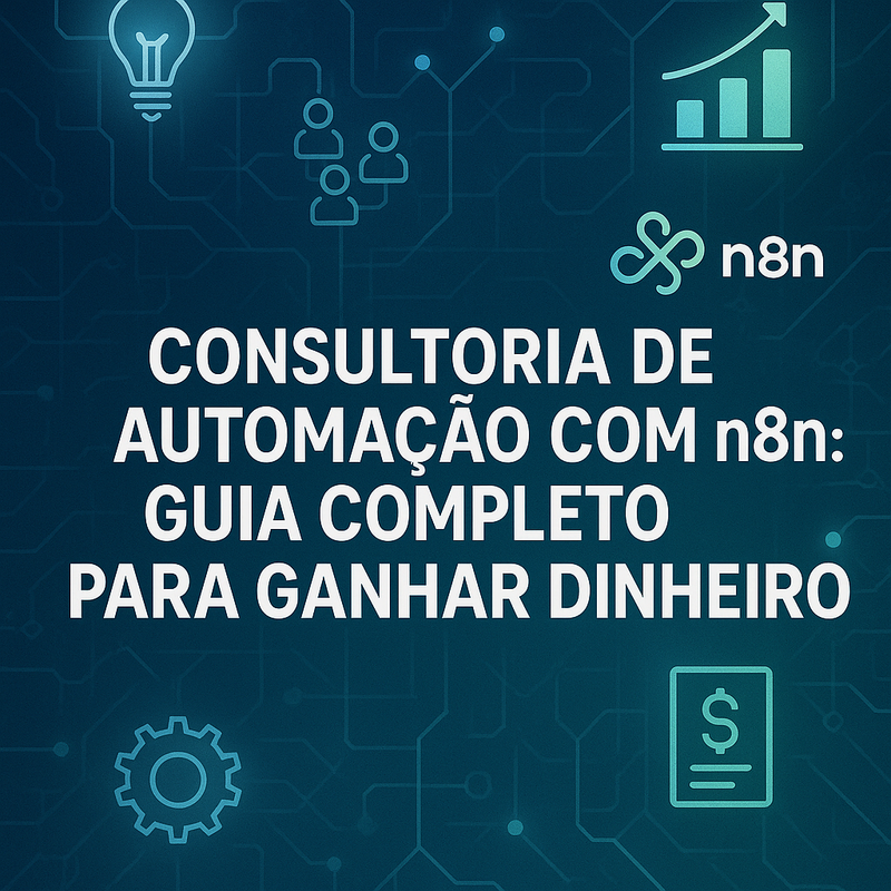 Uma imagem sobre Como ganhar dinheiro com consultoria de automação n8n