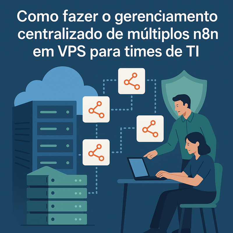Uma imagem sobre Gerenciamento centralizado de múltiplos n8n em VPS para TI
