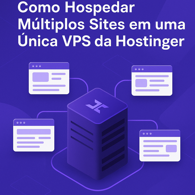 Uma imagem sobre Como hospedar múltiplos sites em VPS Hostinger