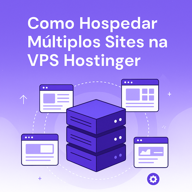Uma imagem sobre Como hospedar múltiplos sites na VPS Hostinger
