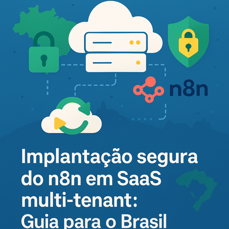 Uma imagem sobre Implantação segura do n8n em SaaS multi-tenant BR