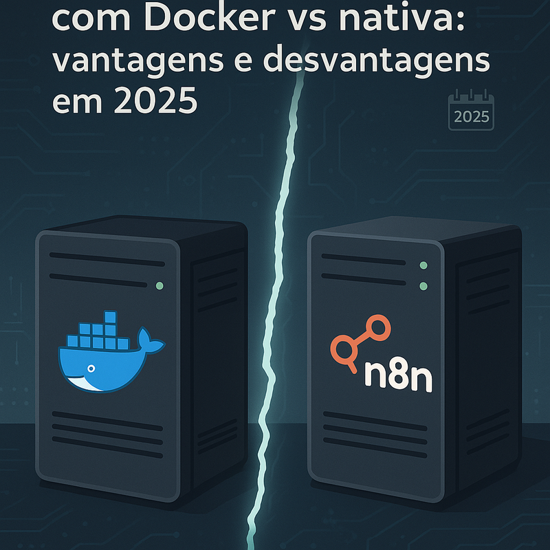 Uma imagem sobre Instalação do n8n em VPS: Docker vs nativa em 2025