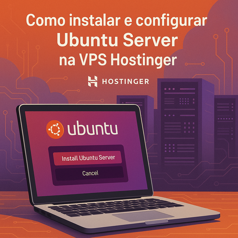 Uma imagem sobre Como instalar e configurar Ubuntu Server na VPS Hostinger