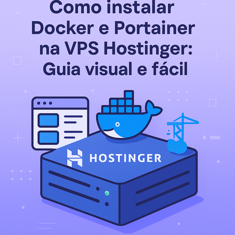 Uma imagem sobre Como instalar Docker e Portainer na VPS Hostinger
