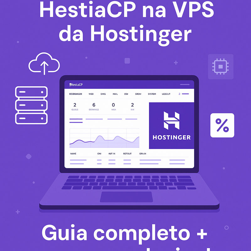 Uma imagem sobre Como instalar HestiaCP na VPS da Hostinger + Cupom