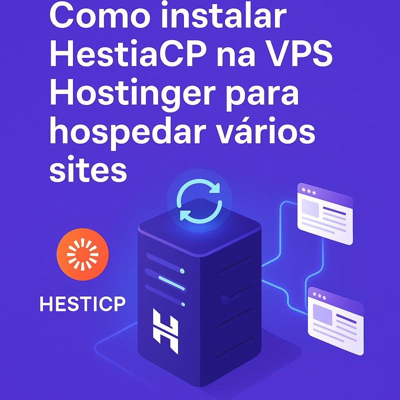 Uma imagem sobre Como instalar HestiaCP na VPS Hostinger – Passo a Passo