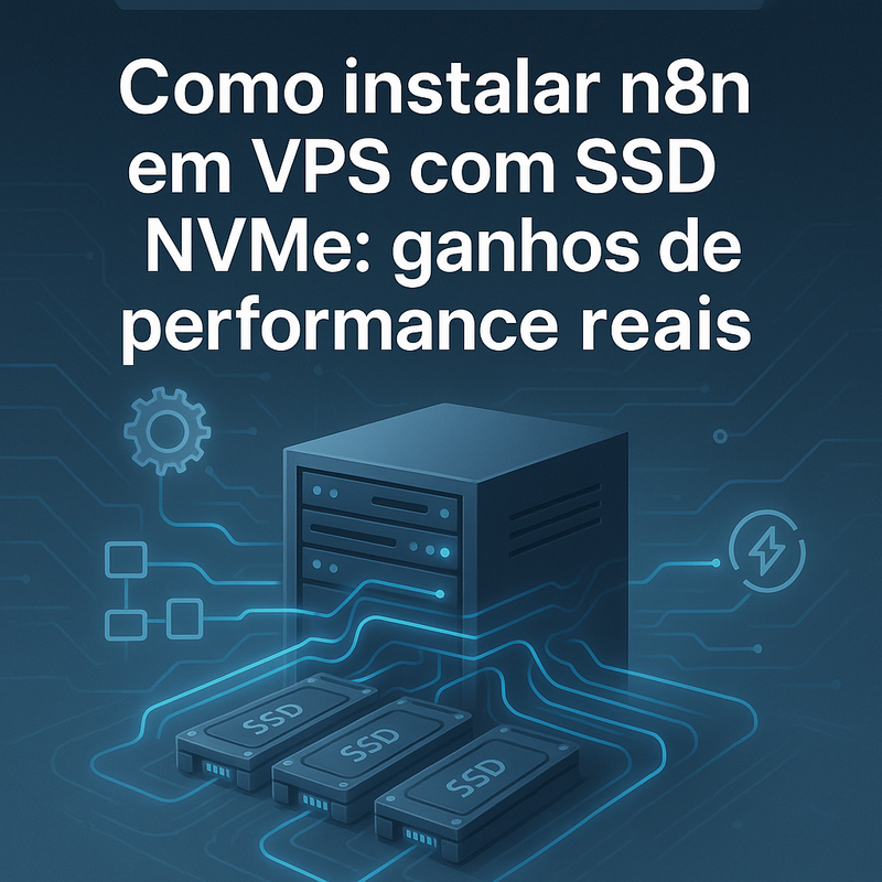 Uma imagem sobre Instalar n8n em VPS com SSD NVMe: ganhos de performance