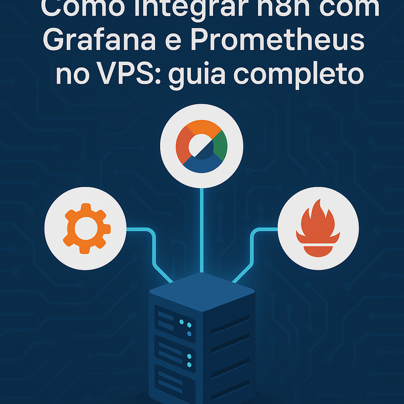 Uma imagem sobre Como integrar n8n com Grafana e Prometheus no VPS