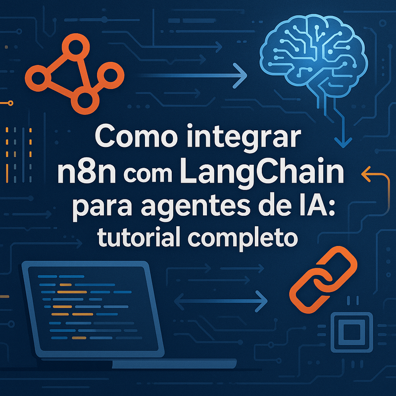 Como integrar n8n com LangChain para agentes de IA: tutorial completo