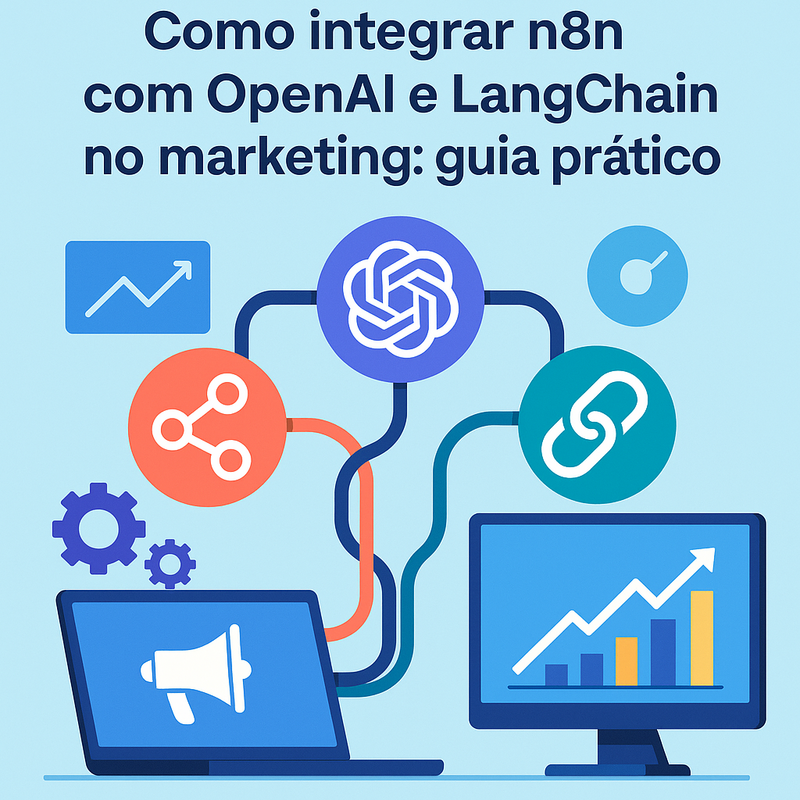 Uma imagem sobre Integrar n8n com OpenAI e LangChain no Marketing