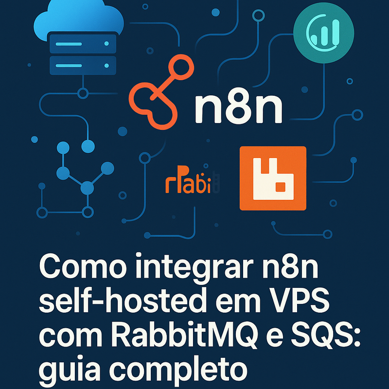Uma imagem sobre Como integrar n8n self-hosted VPS com RabbitMQ e SQS
