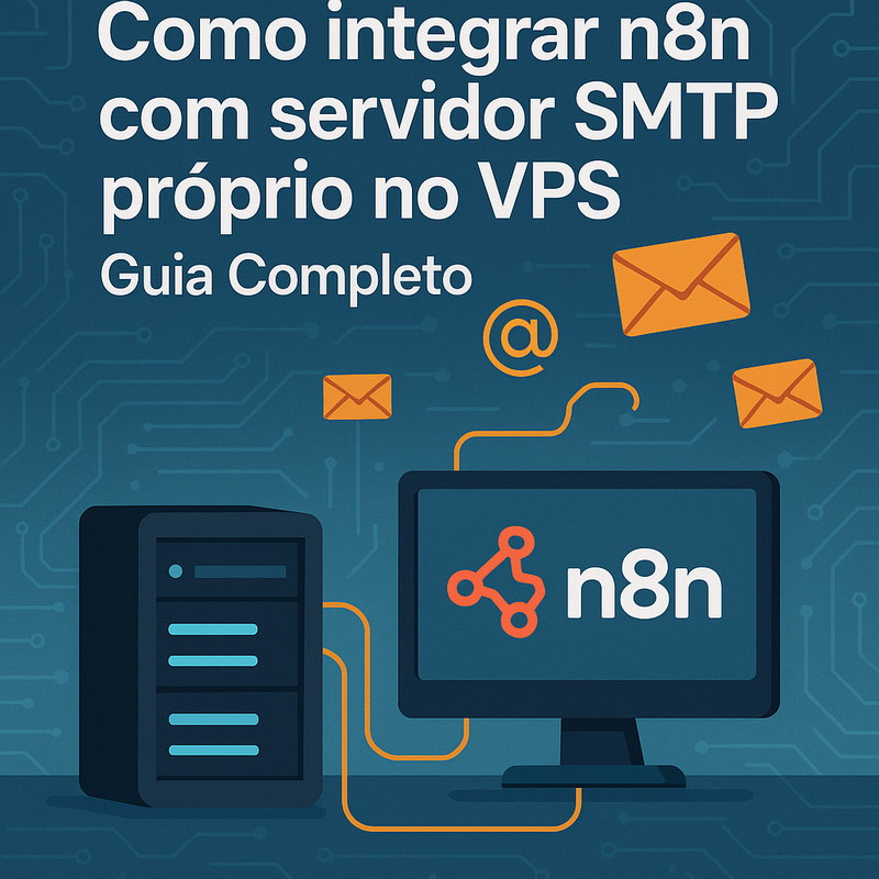 Uma imagem sobre Como integrar n8n com servidor SMTP próprio no VPS