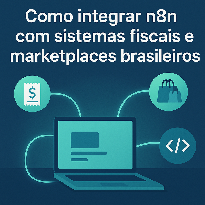 Uma imagem sobre Como integrar n8n com sistemas fiscais e marketplaces