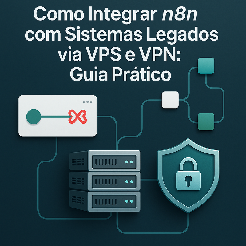 Uma imagem sobre Como Integrar n8n com Sistemas Legados via VPS e VPN