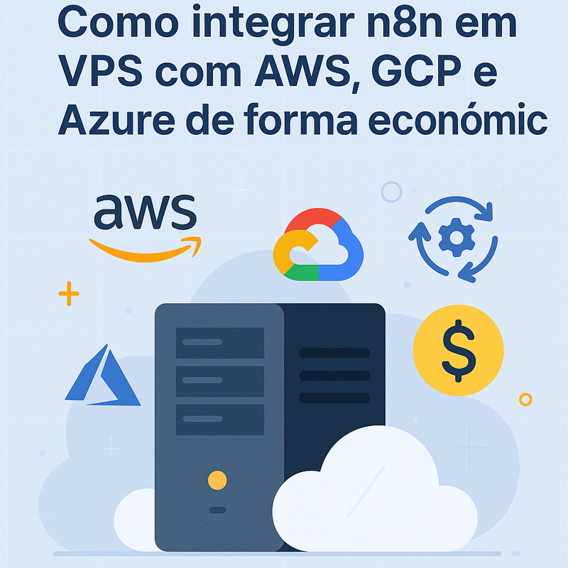 Uma imagem sobre Como integrar n8n VPS com AWS, GCP e Azure econômica