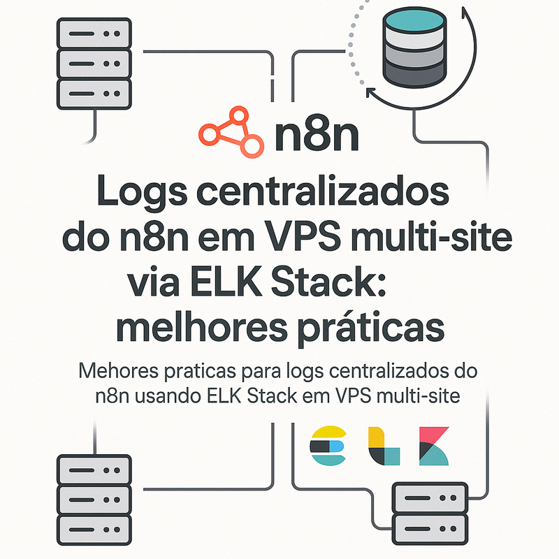 Uma imagem sobre Logs centralizados n8n ELK Stack VPS multi-site: guia
