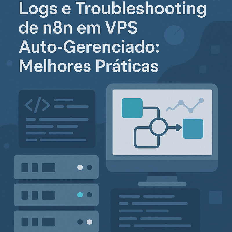 Uma imagem sobre Logs e troubleshooting n8n VPS auto-gerenciado: guia