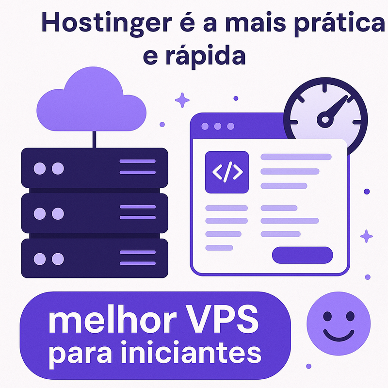 Uma imagem sobre Melhor VPS para iniciantes: Hostinger prática e rápida