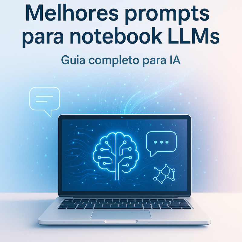 Uma imagem sobre Melhores prompts para notebook LLMs: Guia completo
