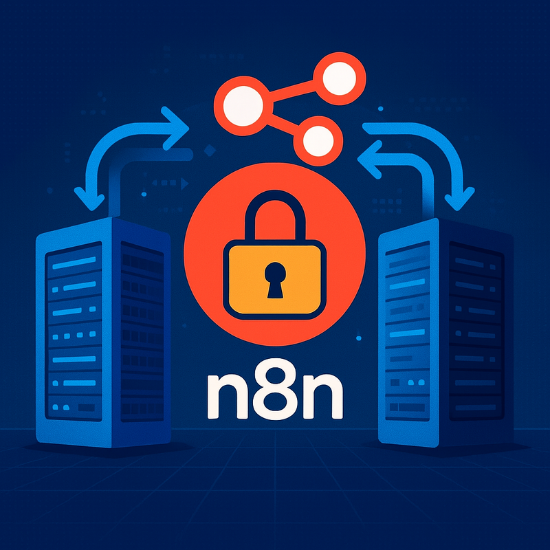 Uma imagem sobre Migração de n8n entre VPS: riscos e checklist