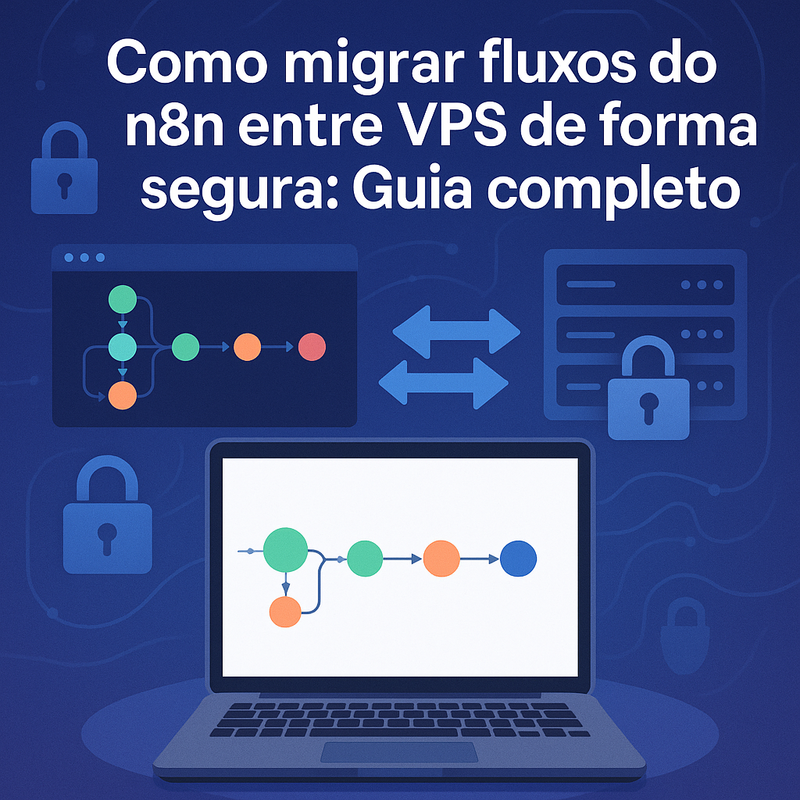 Uma imagem sobre Como migrar fluxos do n8n entre VPS de forma segura
