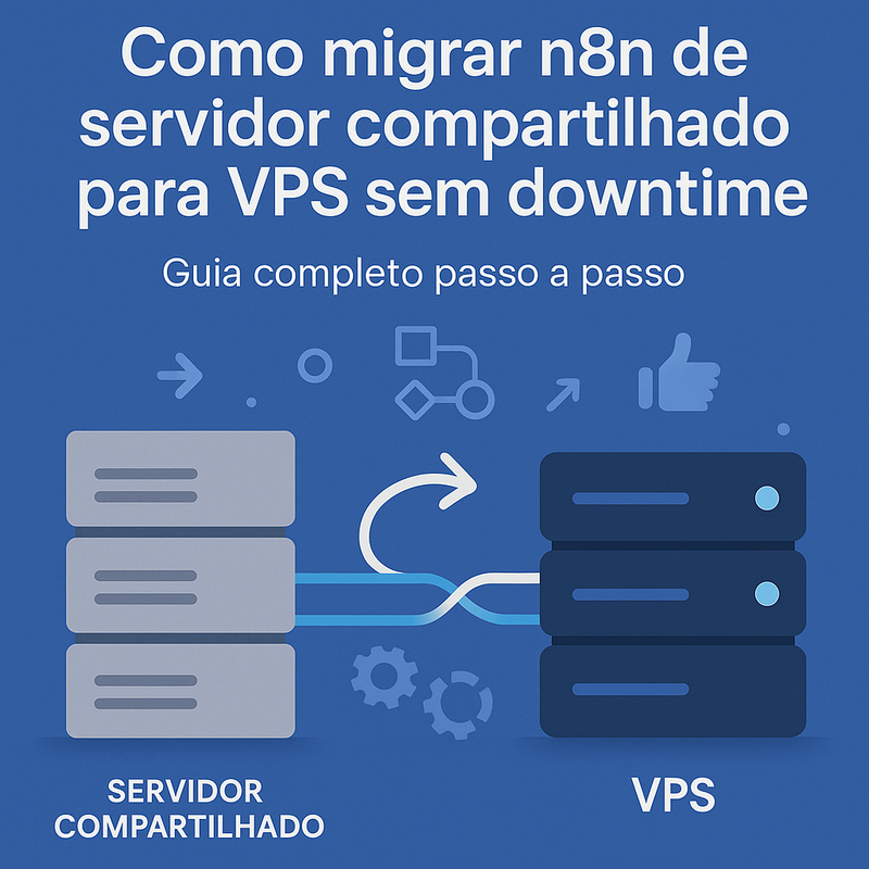 Uma imagem sobre Como migrar n8n de servidor compartilhado para VPS