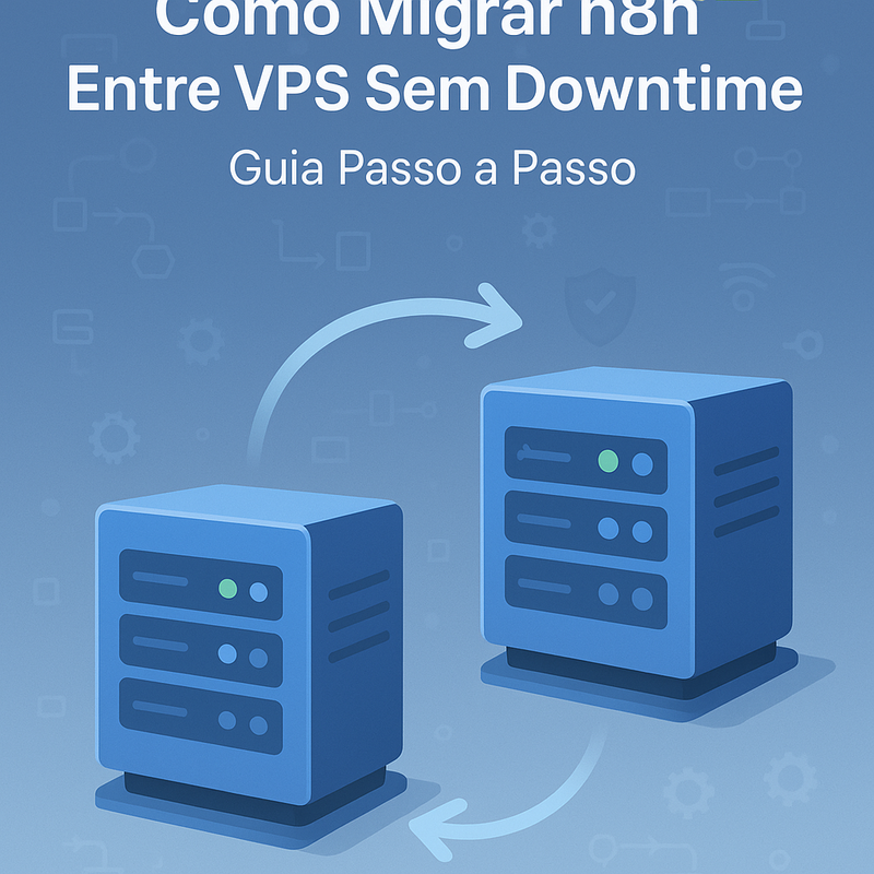 Uma imagem sobre Como migrar n8n entre VPS sem downtime passo a passo