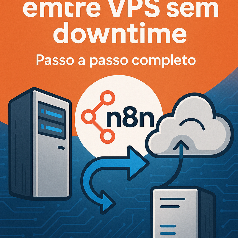 Uma imagem sobre Como migrar n8n entre VPS sem downtime – Guia completo