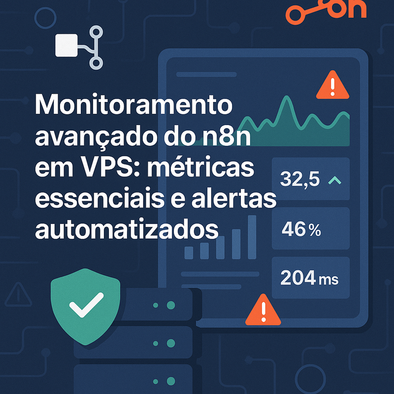 Uma imagem sobre Monitoramento avançado do n8n em VPS: métricas e alertas