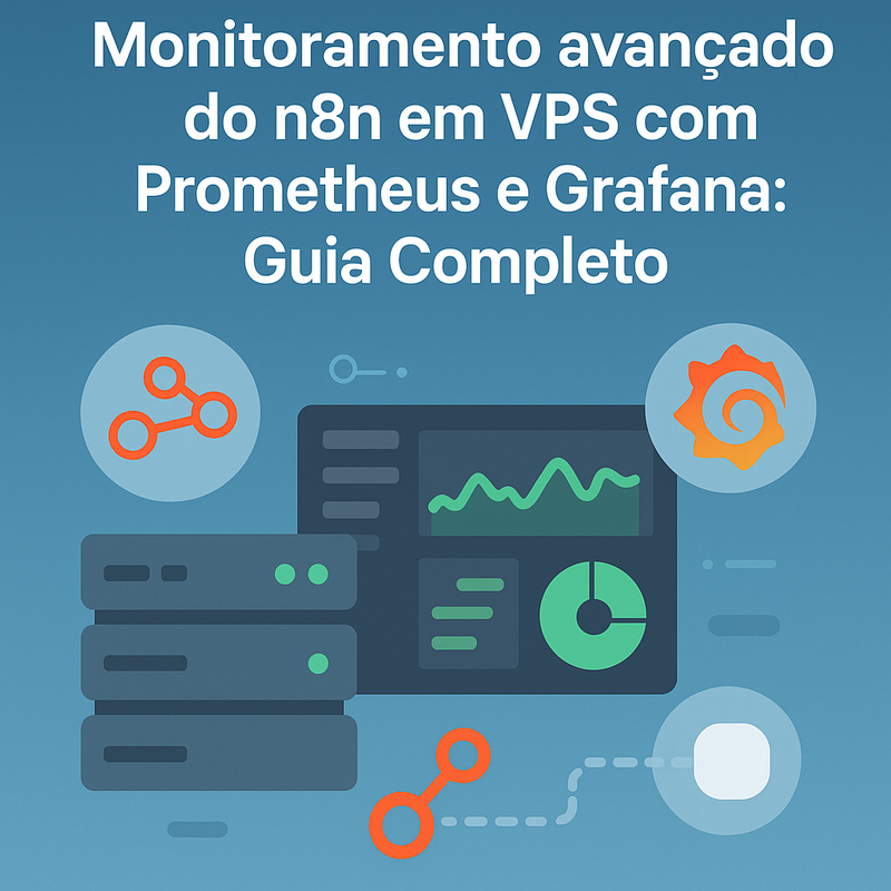 Uma imagem sobre Monitoramento avançado do n8n em VPS com Prometheus e Grafana