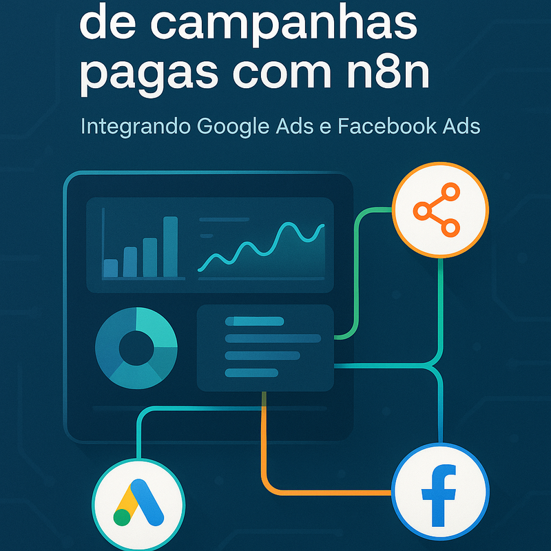 Uma imagem sobre Monitoramento de campanhas pagas com n8n Google Ads Facebook Ads