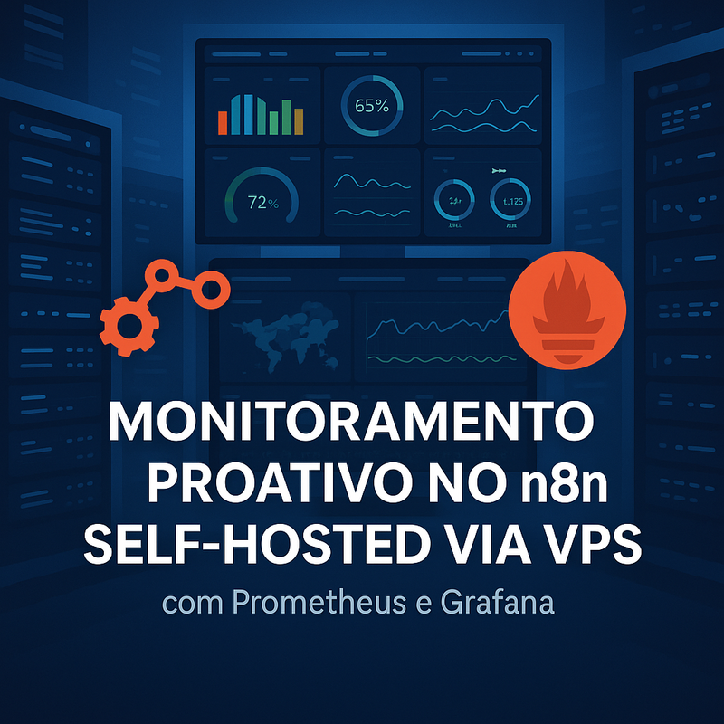 Uma imagem sobre Monitoramento proativo n8n Prometheus Grafana VPS