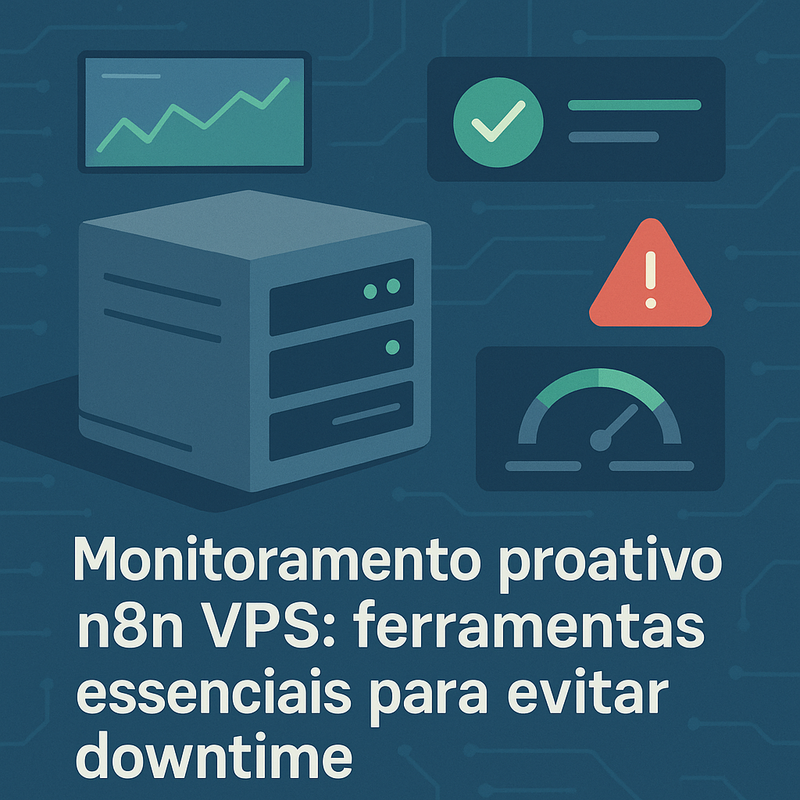 Uma imagem sobre Monitoramento proativo n8n VPS: ferramentas essenciais