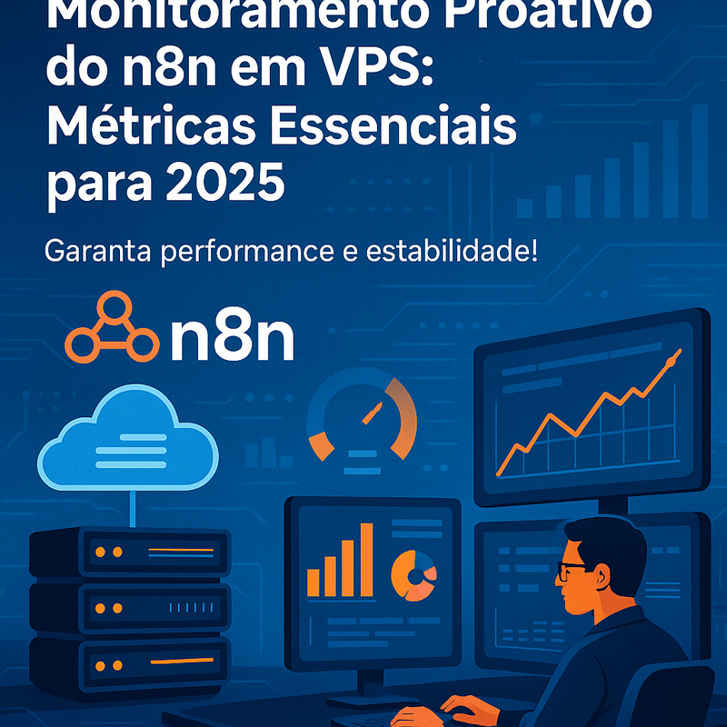 Uma imagem sobre Monitoramento proativo do n8n em VPS: métricas 2025