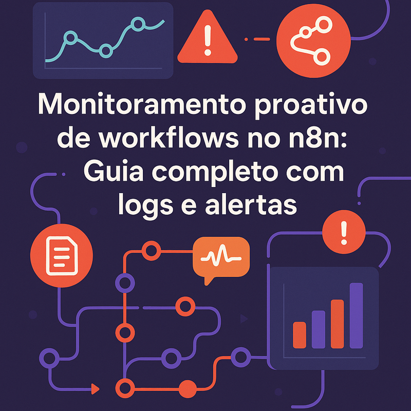 Uma imagem sobre Monitoramento proativo de workflows no n8n: Guia completo