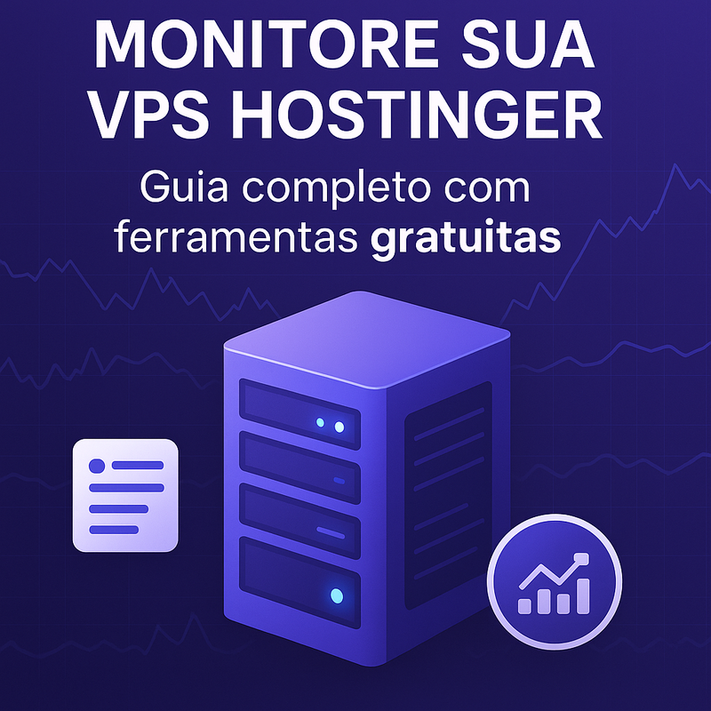 Uma imagem sobre Como monitorar logs e desempenho VPS Hostinger grátis